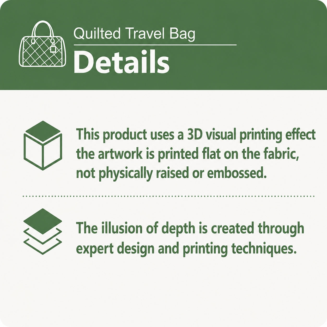 Stay Groovy Quilted Travel Bag with Trolley Sleeve LD01