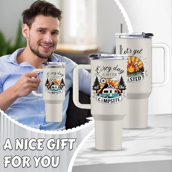 Everyday Is Better At Campsite 40oz Tumbler 06