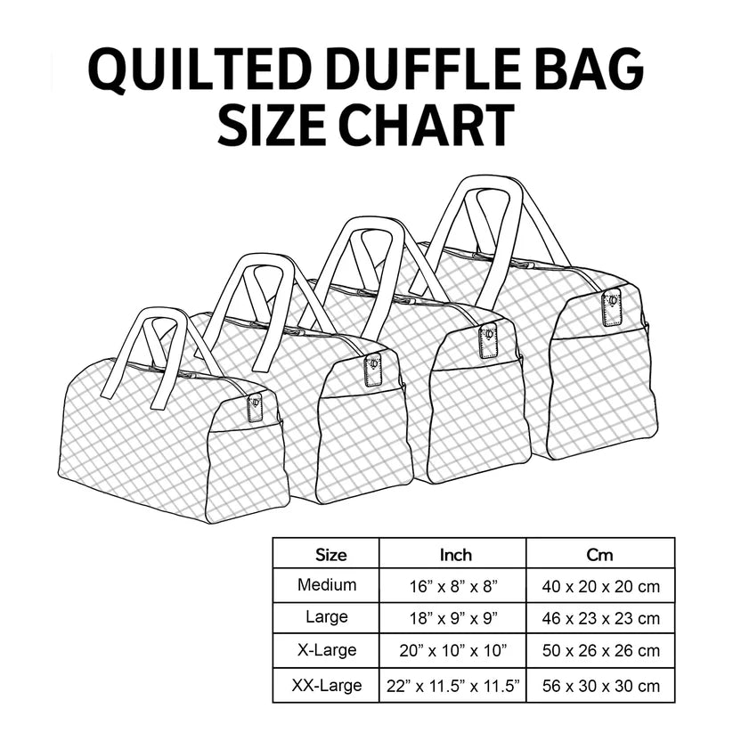 The Three Little Pigs Quilted Duffle Bag LV29