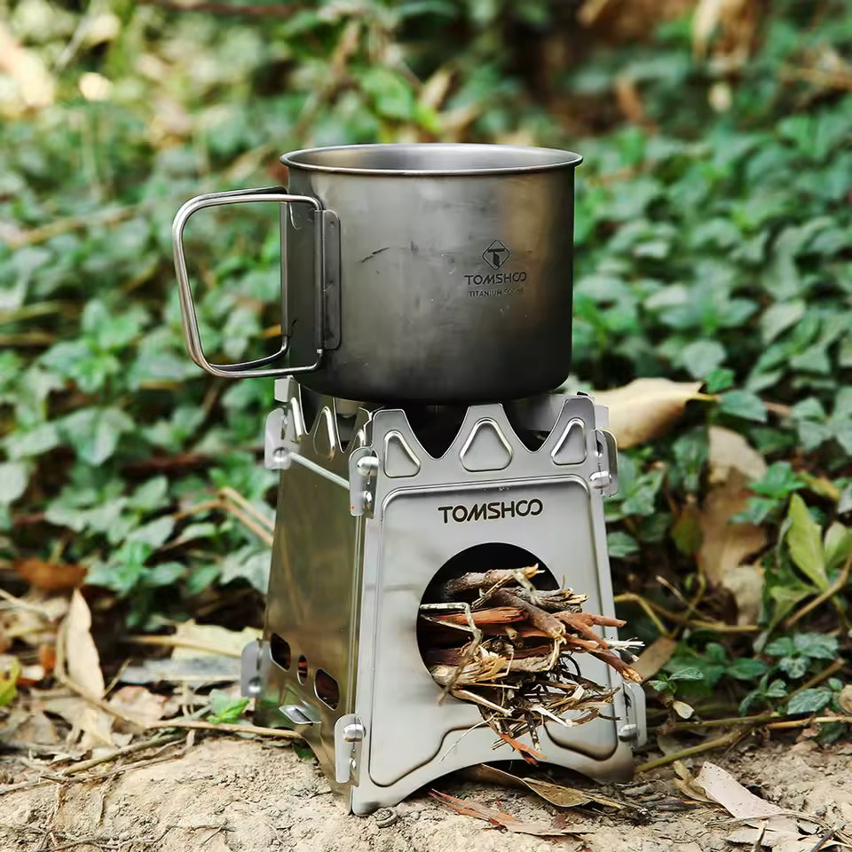 Tomshoo™ Ultralight Titanium Wood Stove