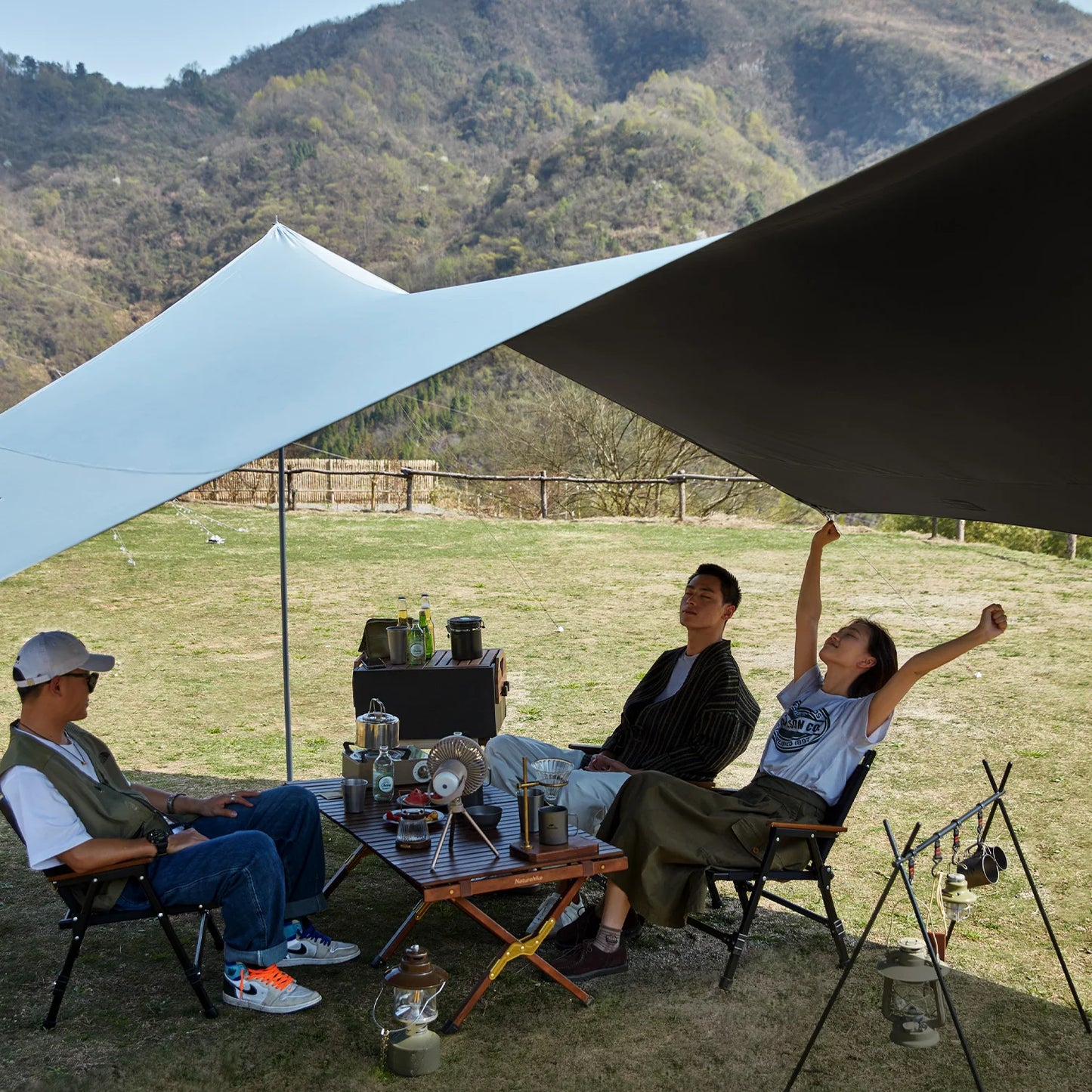 Naturehike New 20㎡ Large Canopy Tent