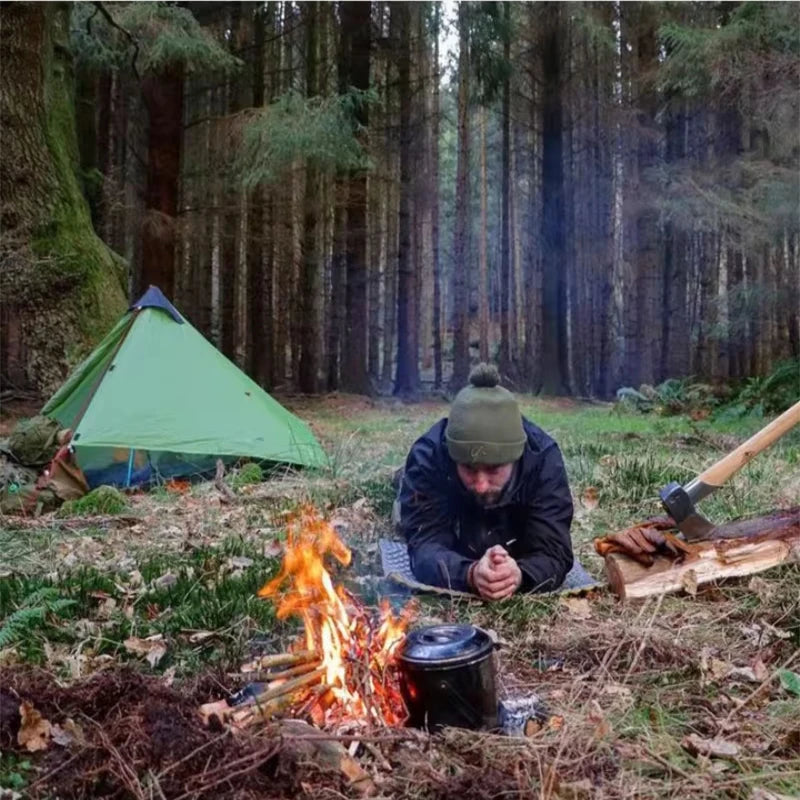 AEROVENT™ Solo Ultralight Trekking Tent – 1P Double-Wall Shelter