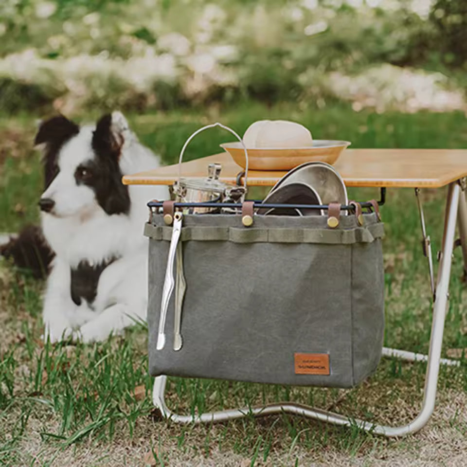Camping Table Side Storage Bag