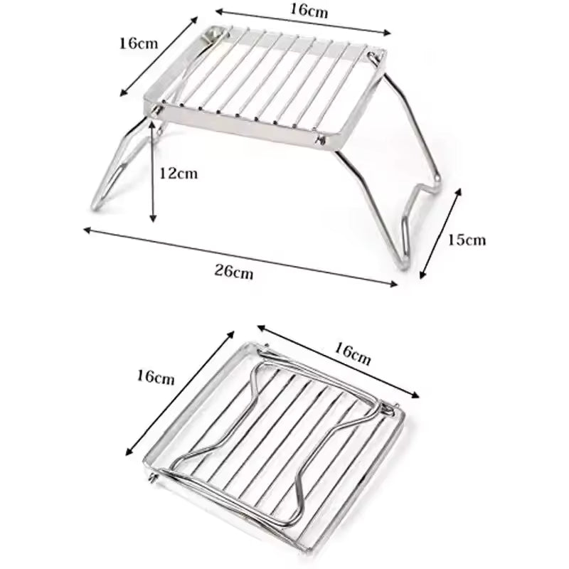 Stainless Steel Folding Rack