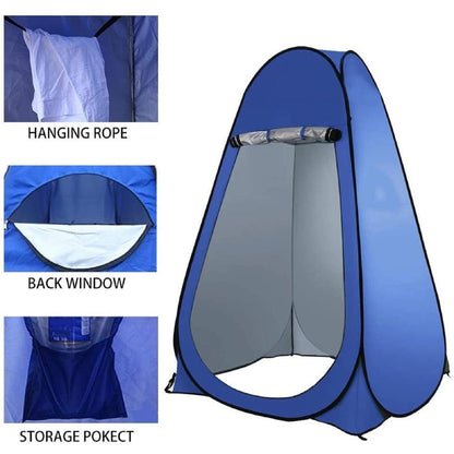 Outdoor Pop Up Shower Tent, Portable Camping Toilet Tent