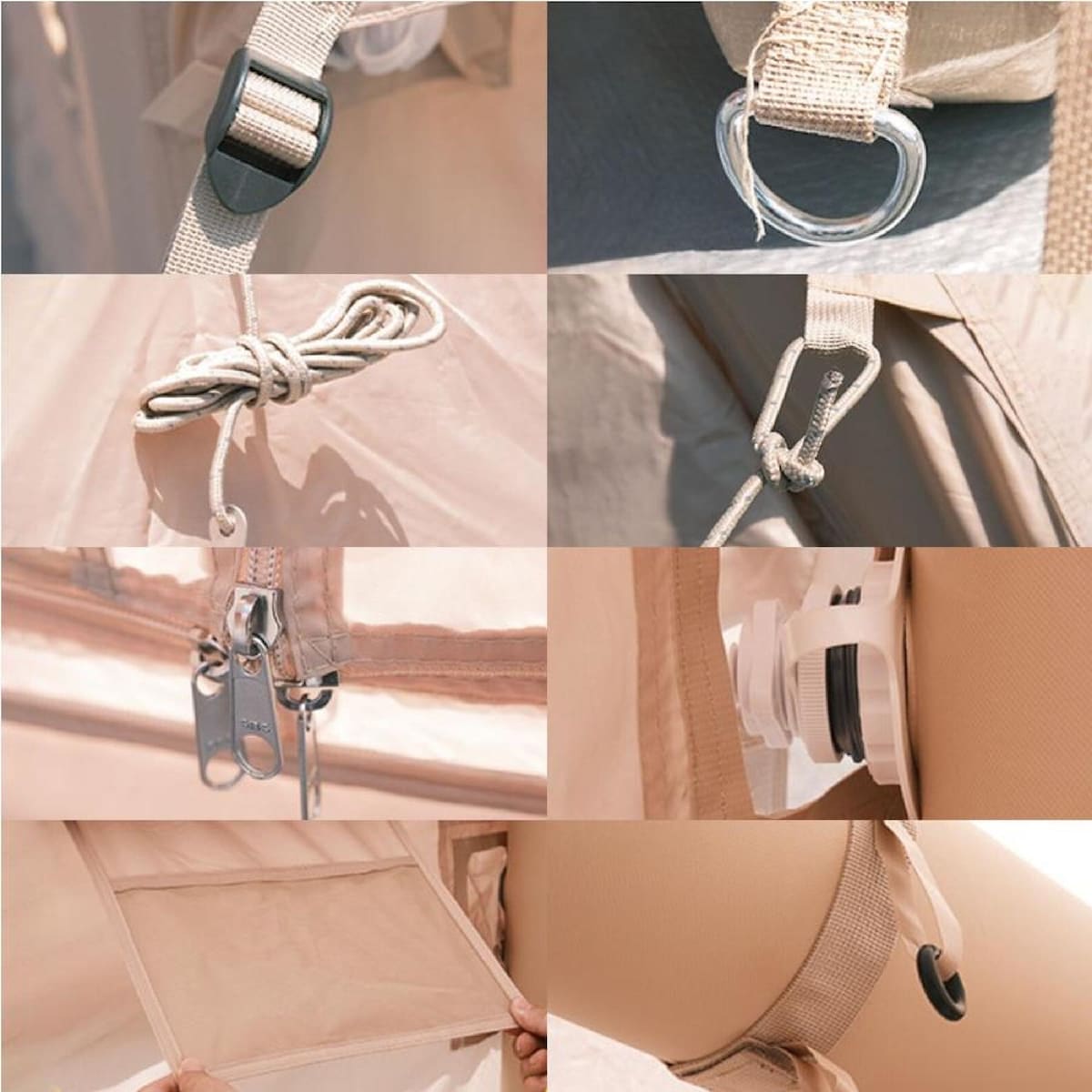 OUTDOOR360 Inflatable Tent Camping Hiking Pop Up Beach Tent Air Tents 3 x 2.1 x 2M