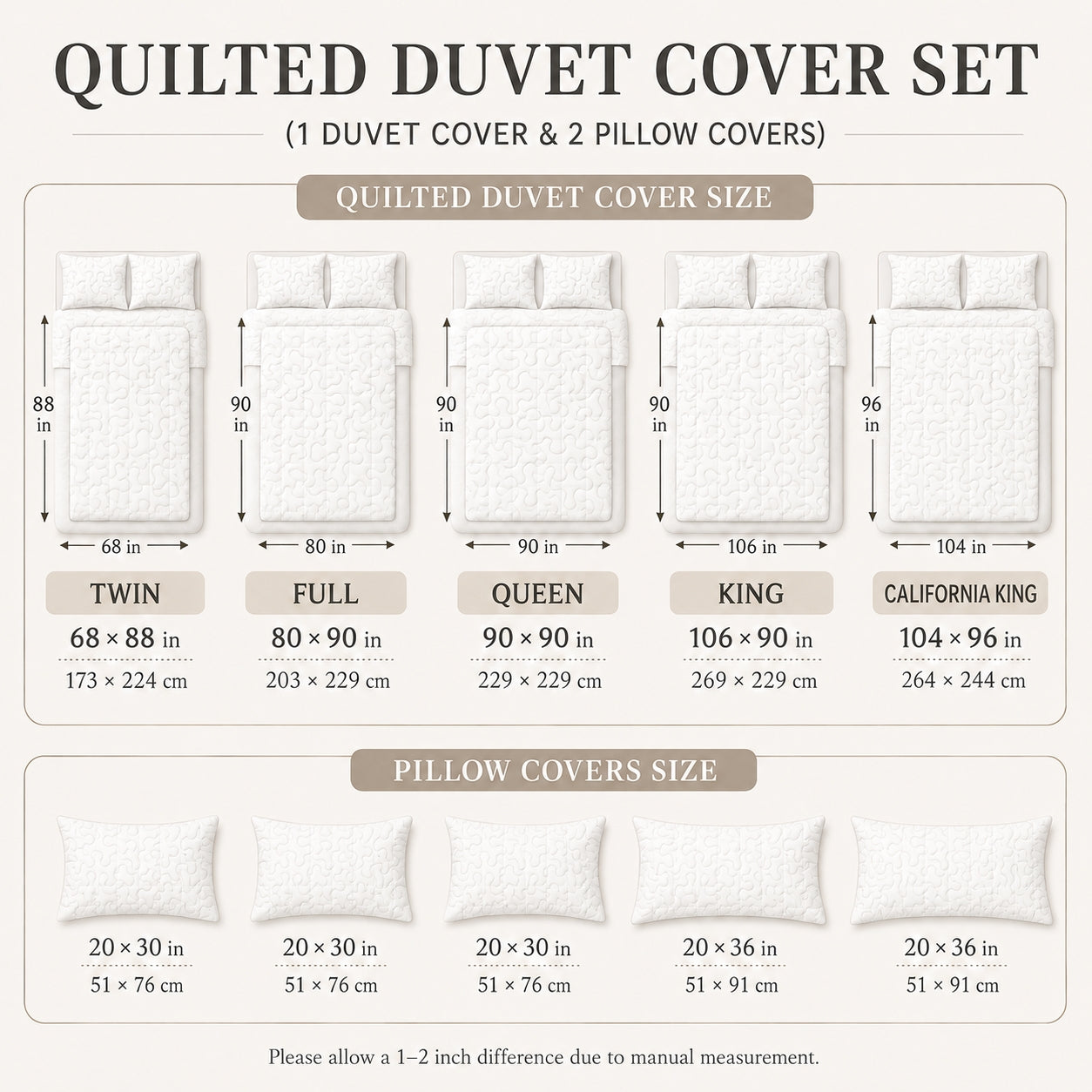 Blooming Beauty Quilted Duvet Cover Set LD01