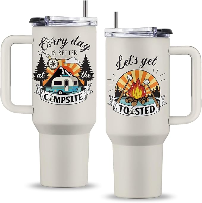 Everyday Is Better At Campsite 40oz Tumbler 06