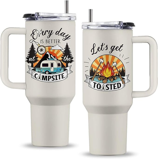 Everyday Is Better At Campsite 40oz Tumbler 06