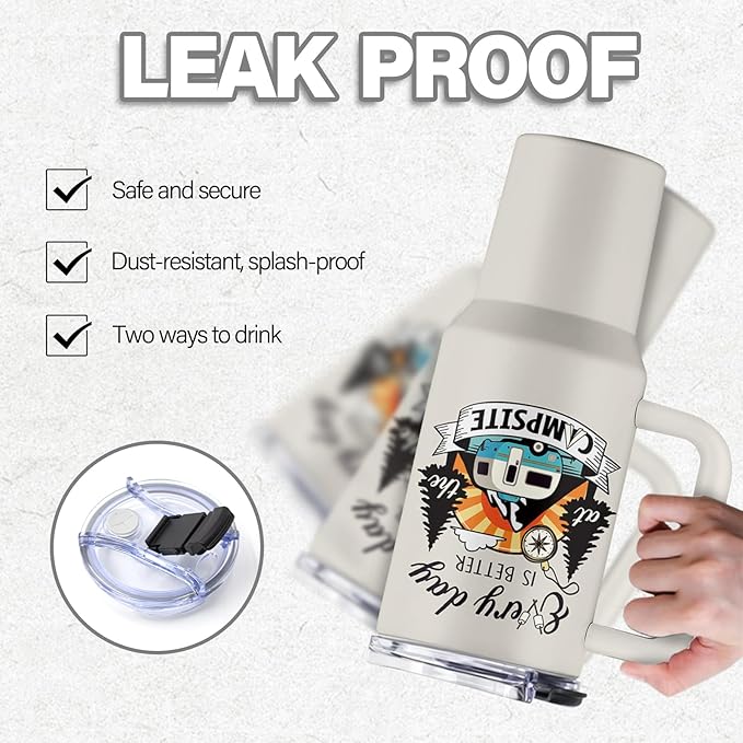 Everyday Is Better At Campsite 40oz Tumbler 06