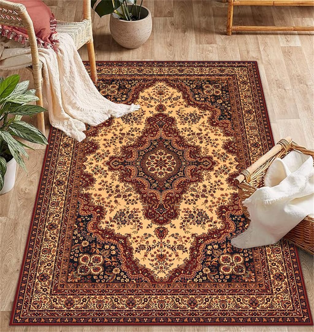 Vintage Medallion Persian Area Rug LD6