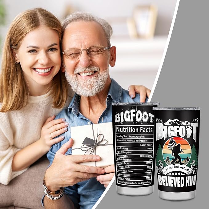 Bigfoot Saw Me But Nobody Believed Him 20oz Tumbler 02