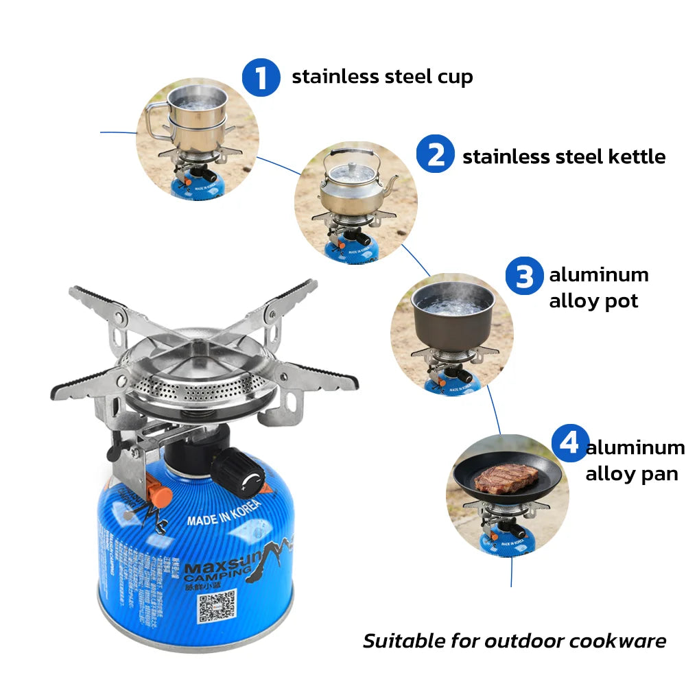 Pandatour Windproof Camping Gas Stove