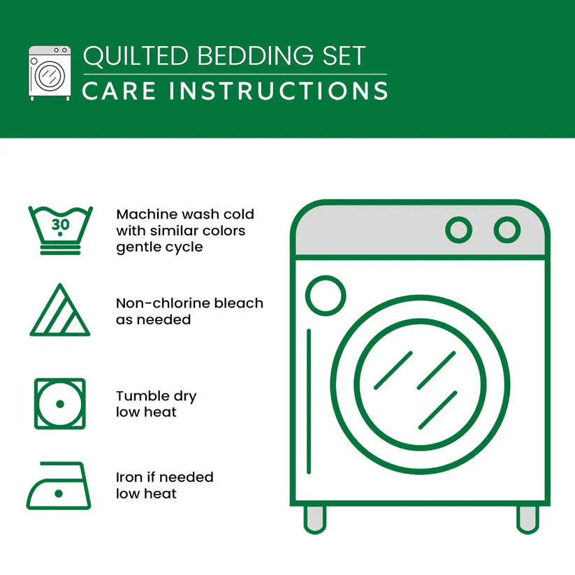 Adventure Awaits Quilted Bedding Set LD01