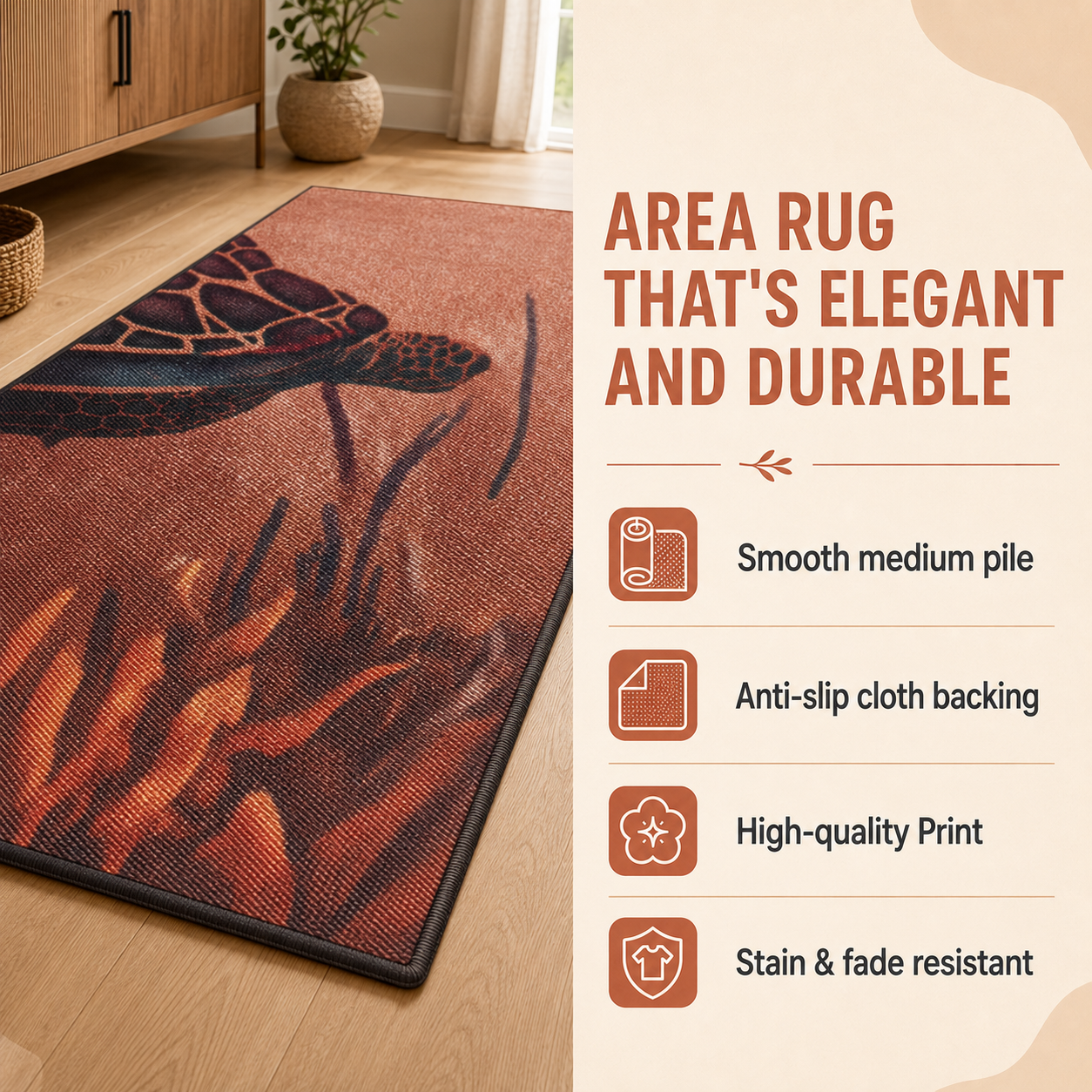 Vintage Halloween Patchwork Area Rug TP1