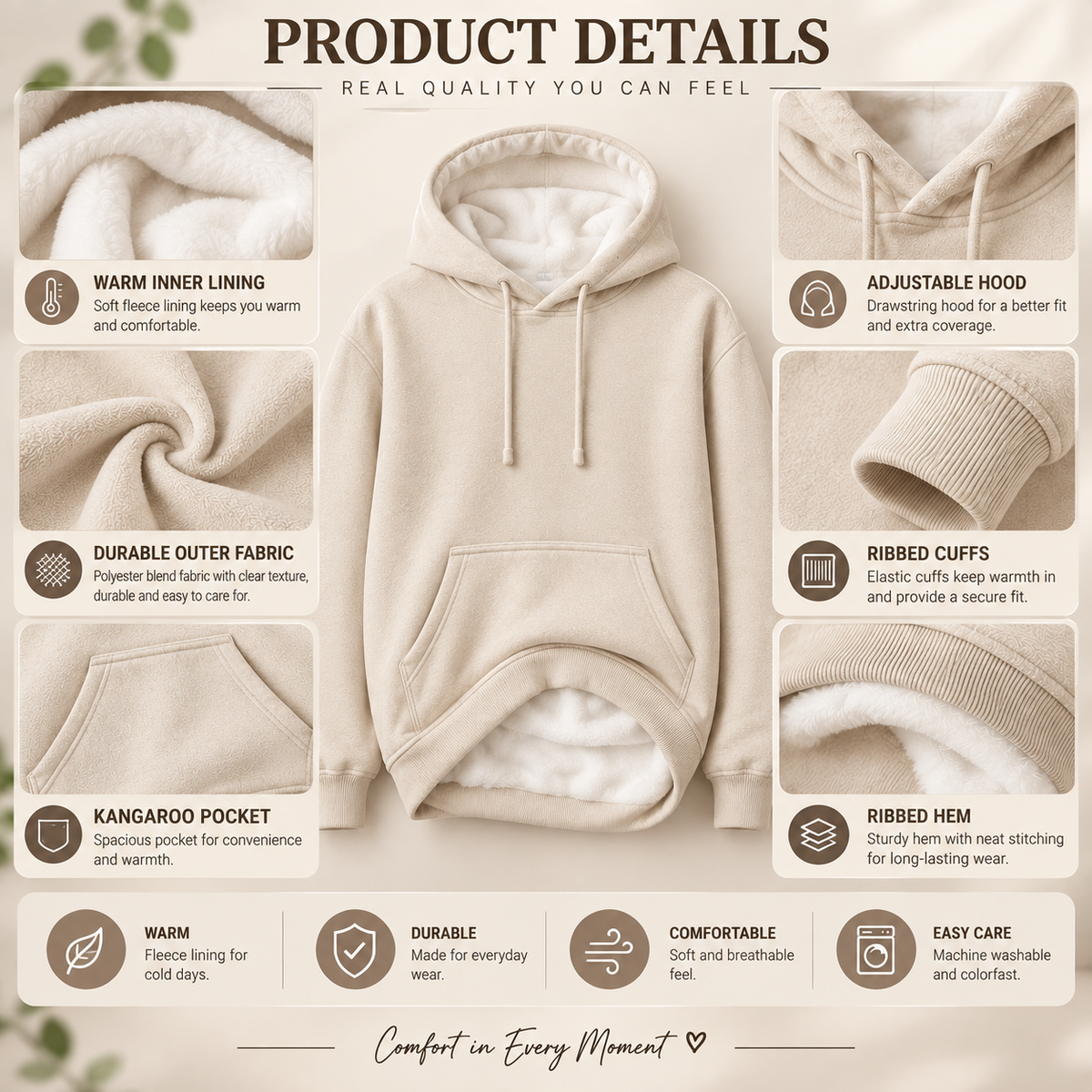 Retro Patchwork Floral Heavy Blend Hooded Sweatshirt LD01