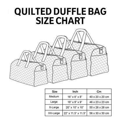 The Three Little Pigs Quilted Duffle Bag LV29