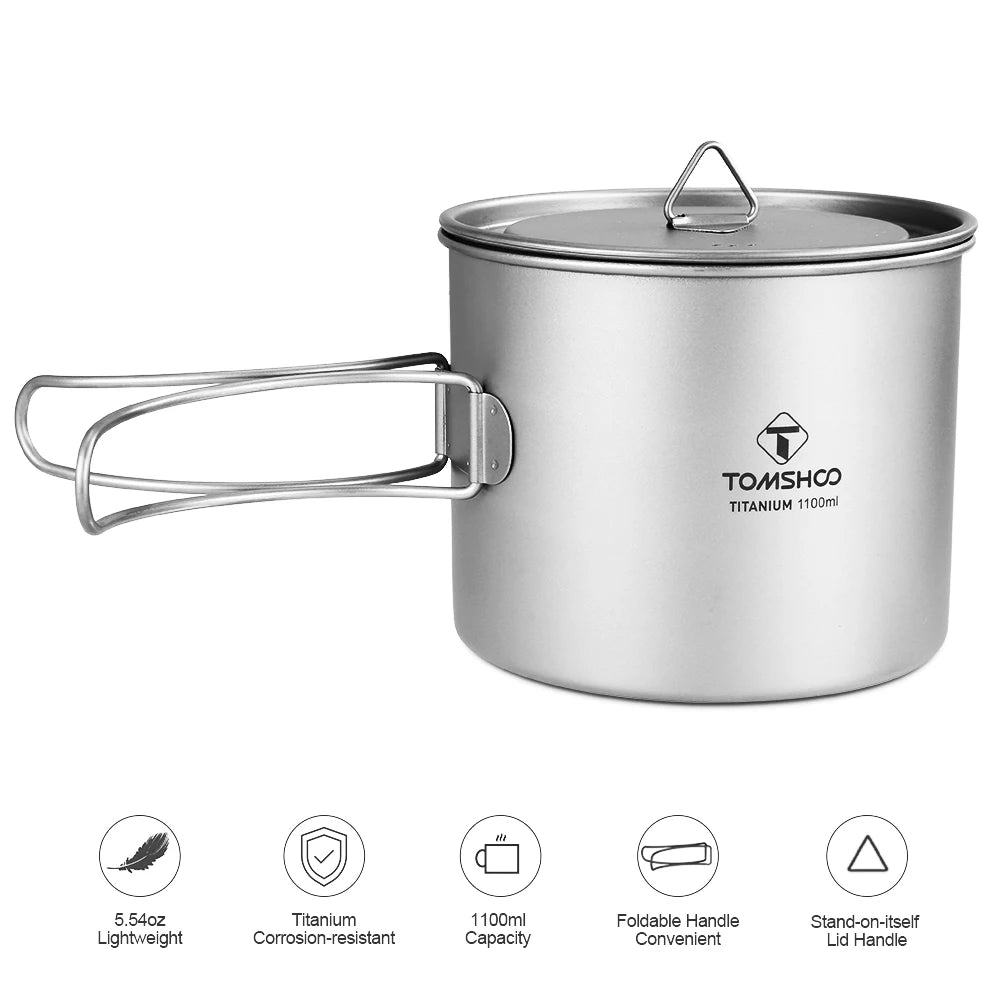 Tomshoo Titanium Mug - 37Oz / 1100ml