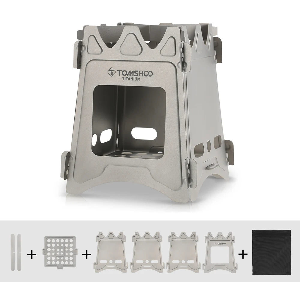 Tomshoo™ Ultralight Titanium Wood Stove