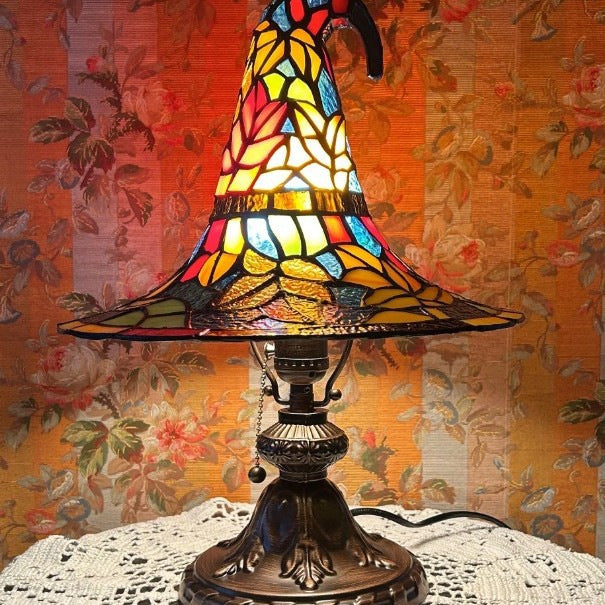 Cross Border Halloween Witch Hat Lamp EM01