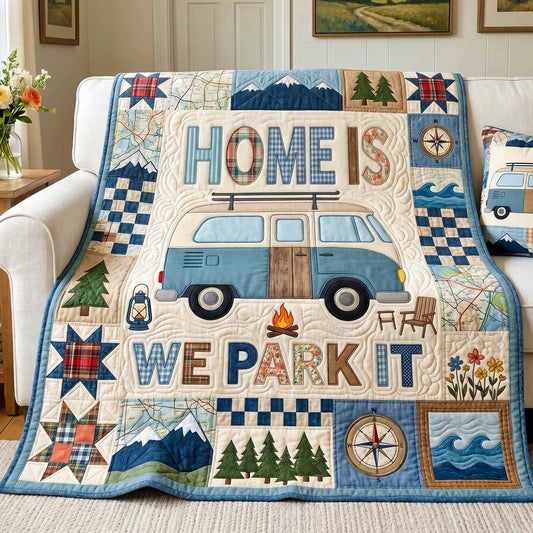 Park It Home Quilted Blanket QV01