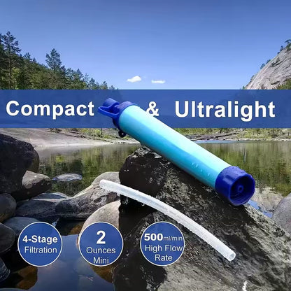 Portable Water Filter Straw