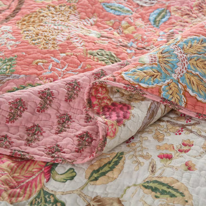 Boho Patchwork Cotton Handmade Quilt Set EM10