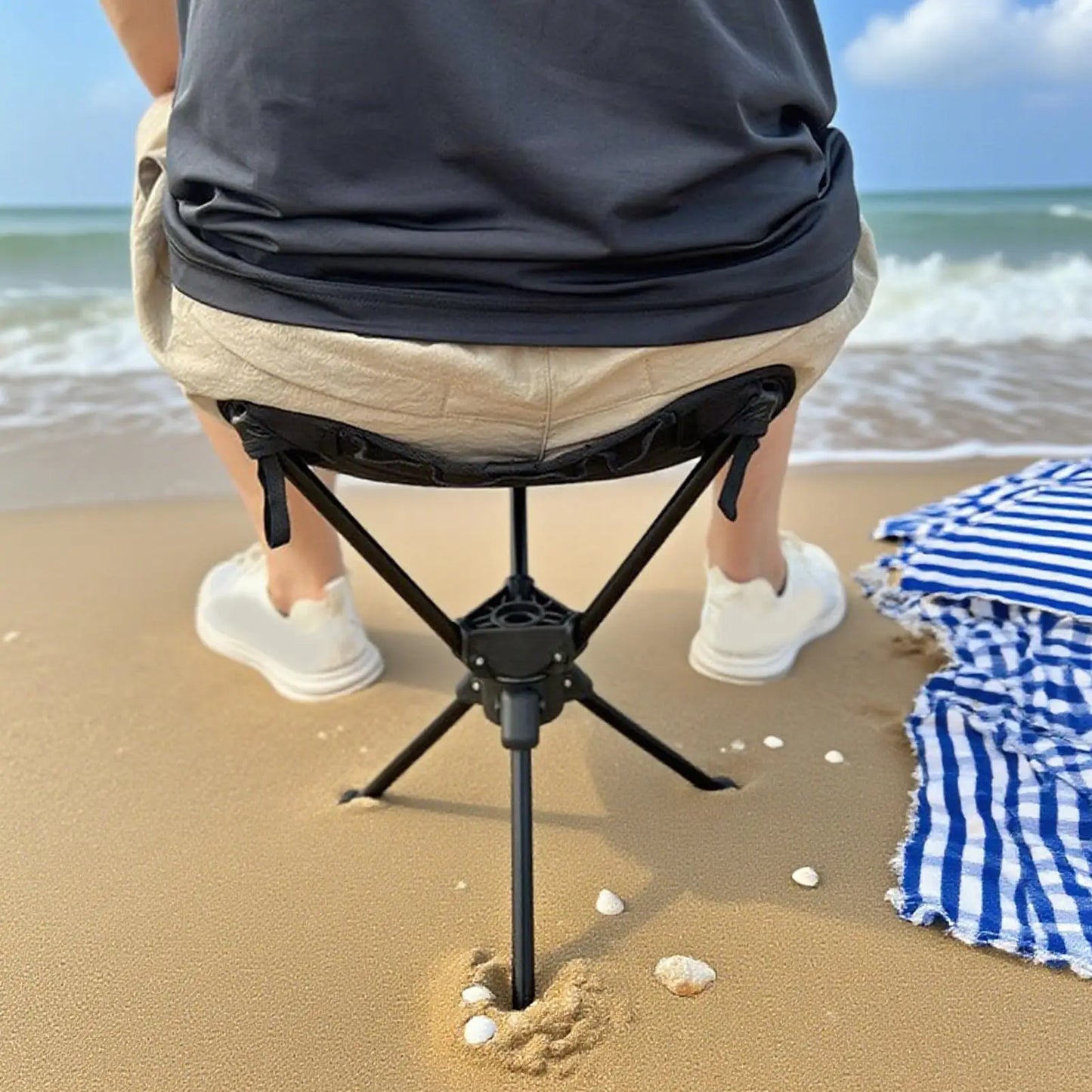 Portable 360° Folding Chair