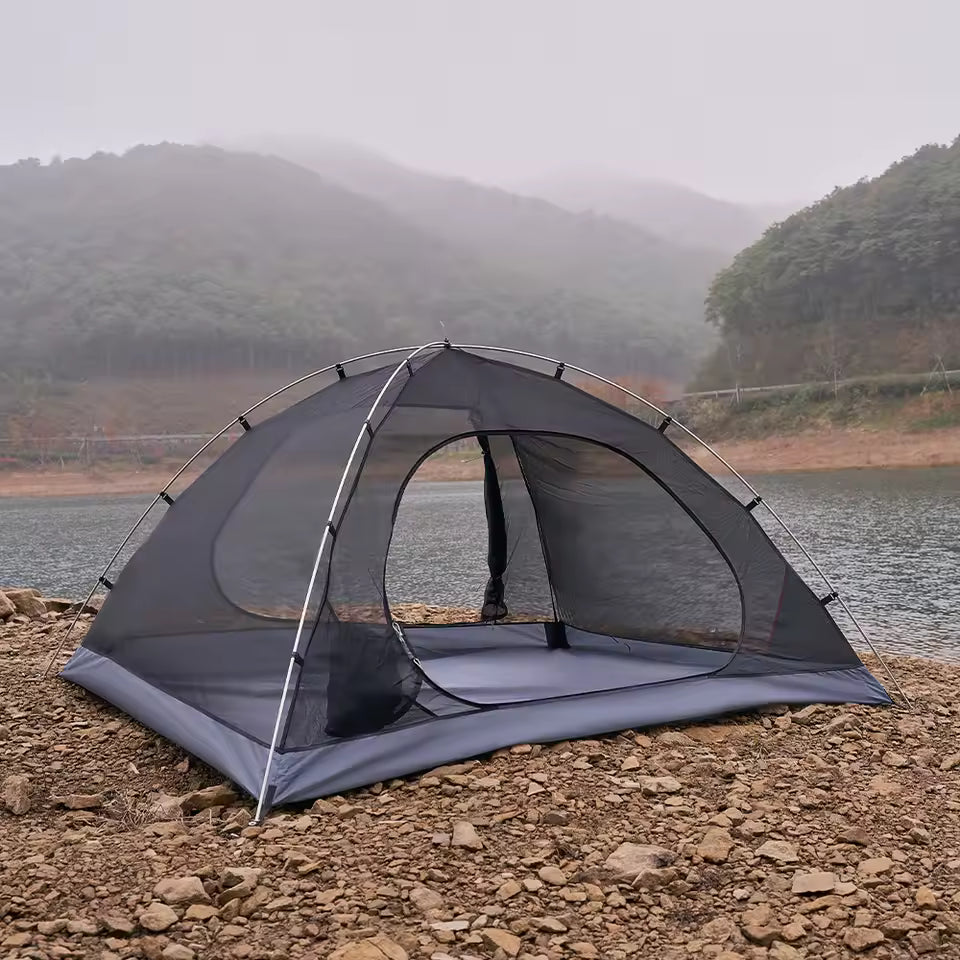 Mobi Garden™ TrailLodge 4P Trekking Tent – 1 Bedroom + 1 Living Space