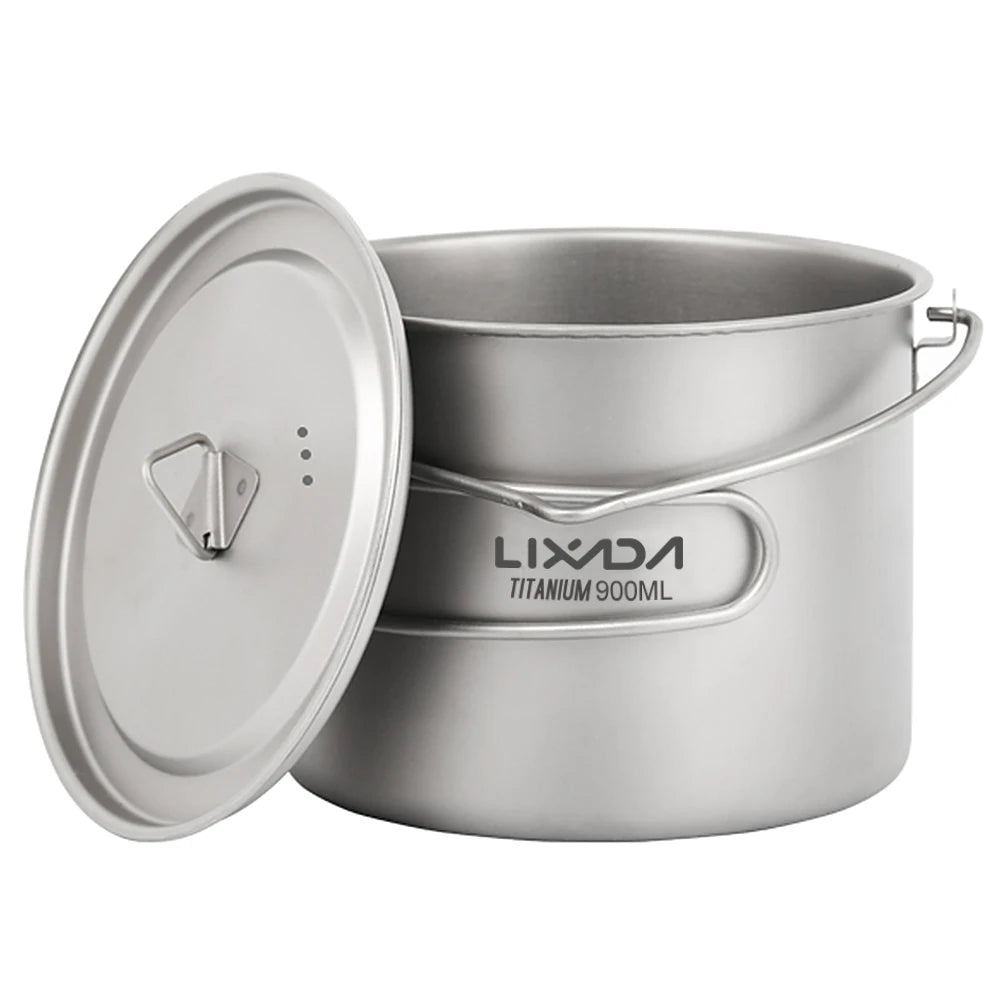 Lixada Ultralight Titanium Pot