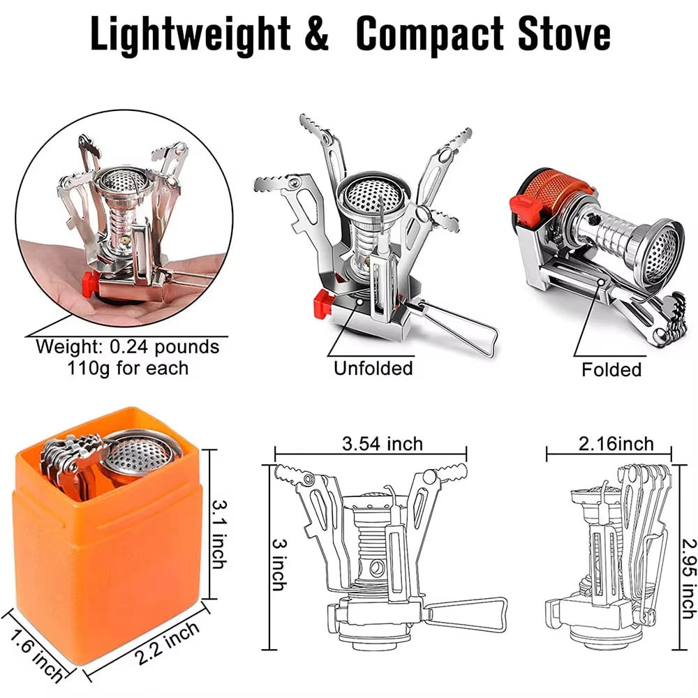Ultralight Portable Camping Stoves