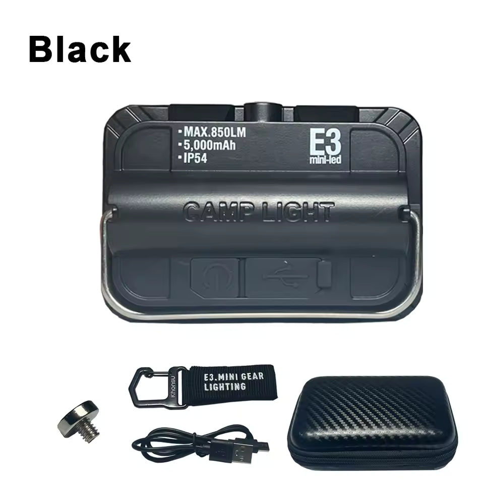 E3 Mini Led - 5000Mah LED Camping Tent Light