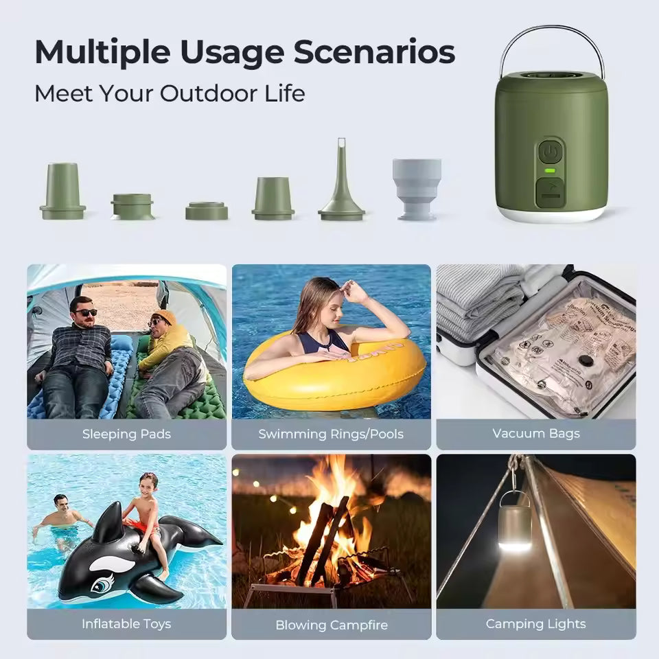 Ultralight Portable Air Pump - Nano Pump 2