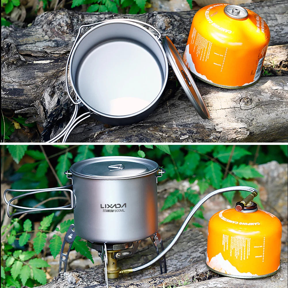 Lixada Ultralight Titanium Pot