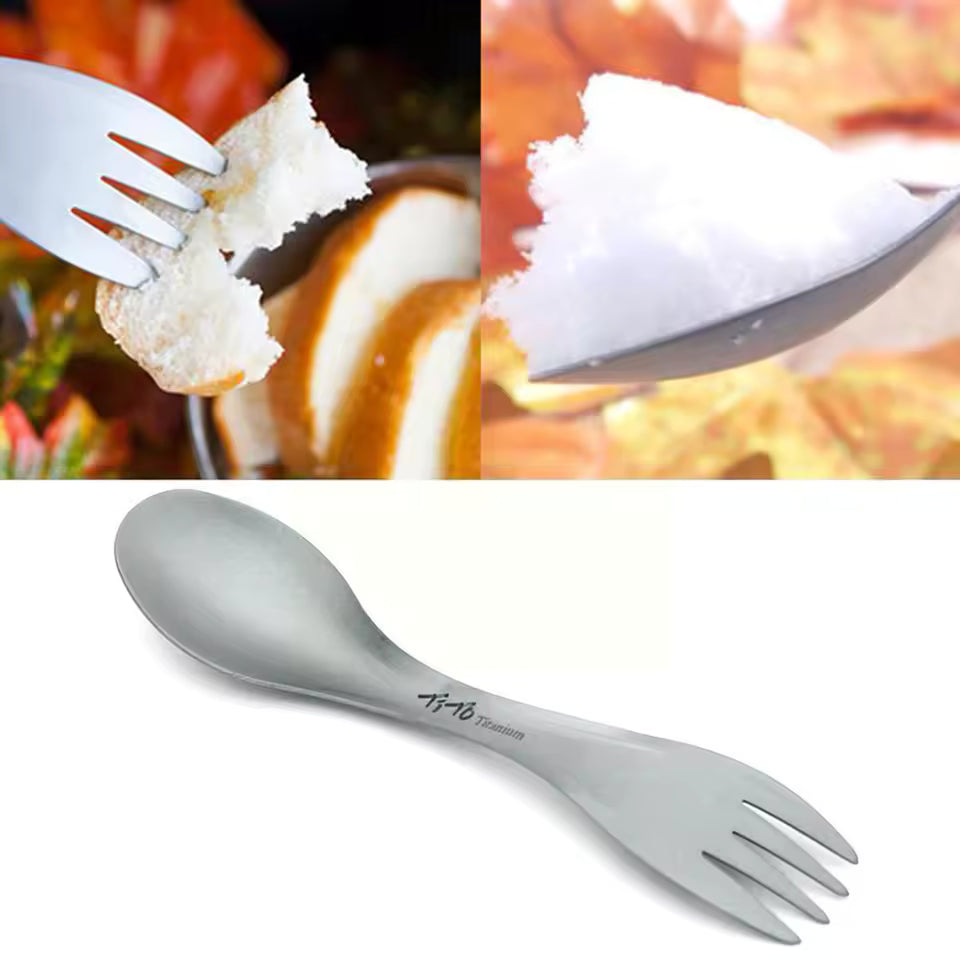 Tito™ Titanium Spork Spoon – Ultralight