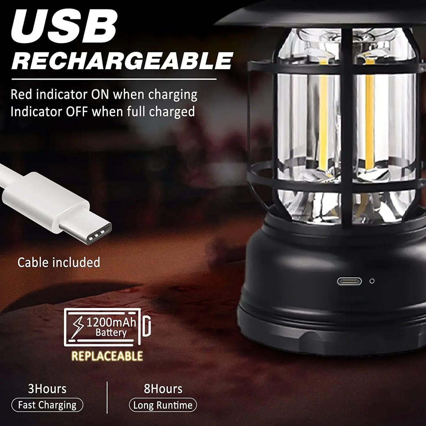 Rechargeable Camping Lantern
