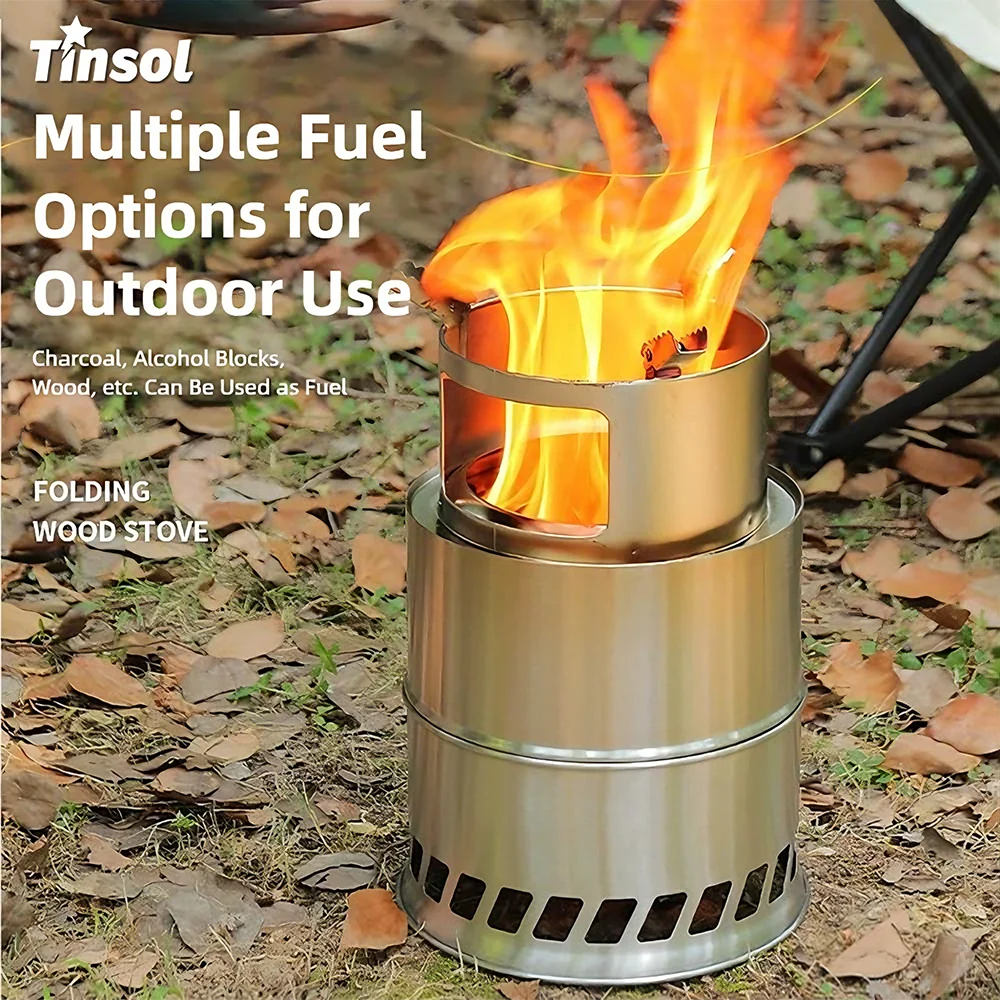 Outdoor Camping Stove Wood