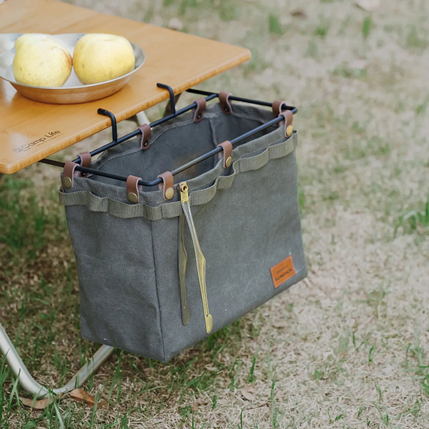Camping Table Side Storage Bag