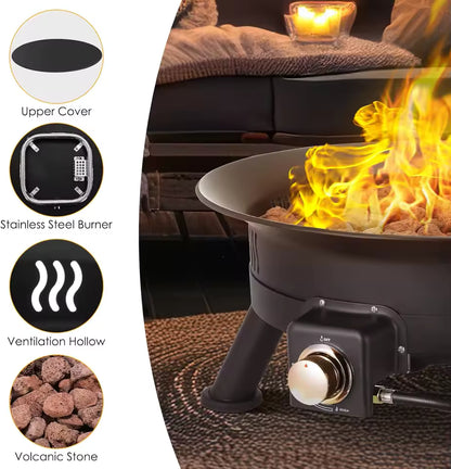 Trail Gear Hub Fire Bowl - 24"