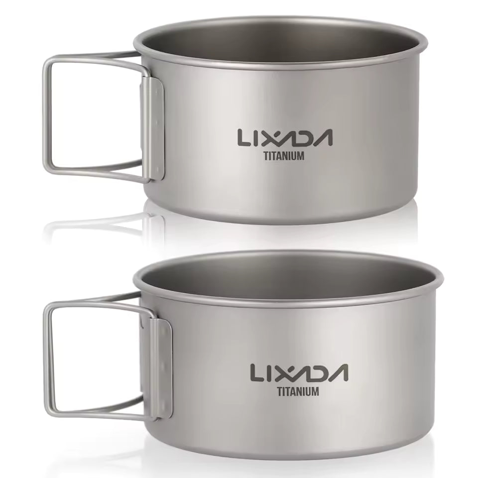 Lixada Titanium Bowl