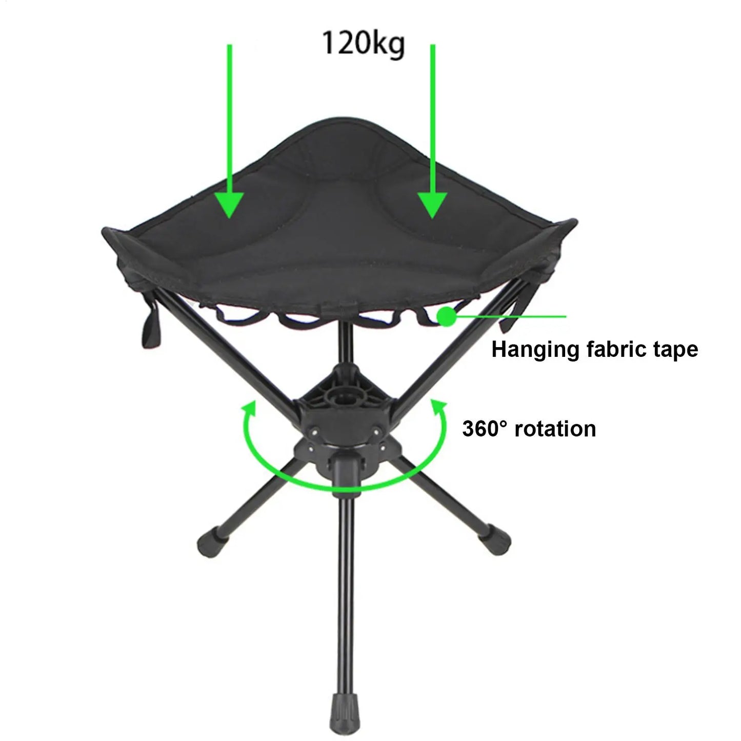 Portable 360° Folding Chair