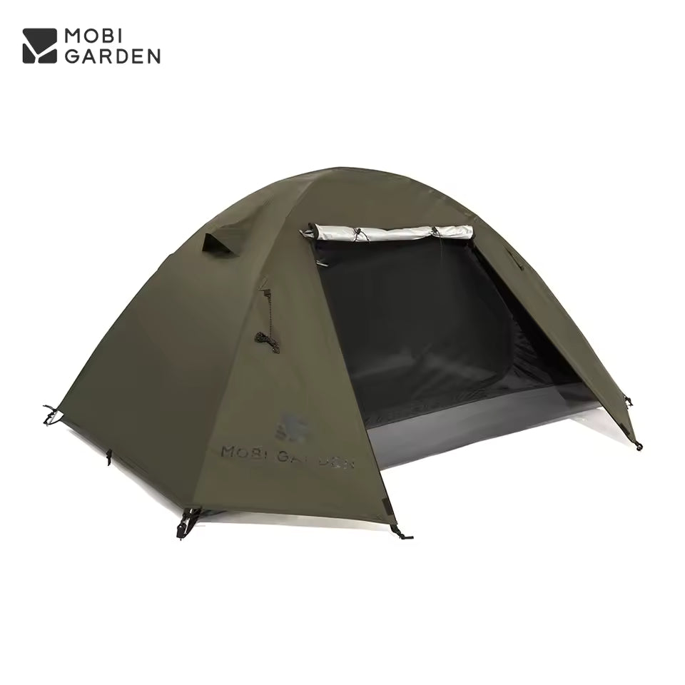 Mobi Garden™ TrailLodge 4P Trekking Tent – 1 Bedroom + 1 Living Space