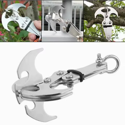 TitanGrip™ Stainless Steel Folding Grappling Hook