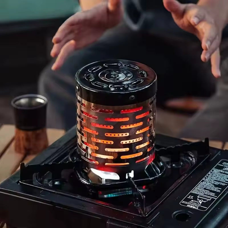 HeatHive™ Stainless Steel Tent Heating Cover — Portable Camping Warmer & Stove Hood