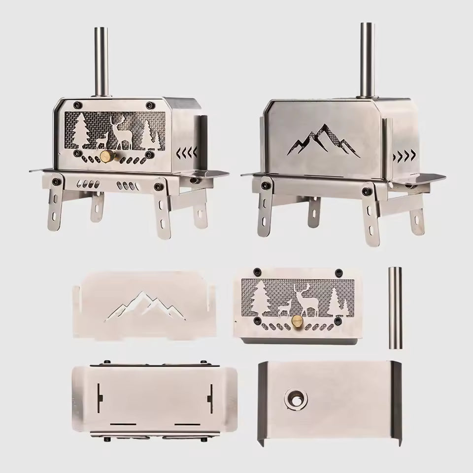 Portable Folding Charcoal Stove