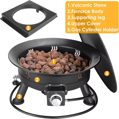 Trail Gear Hub Fire Bowl - 24"
