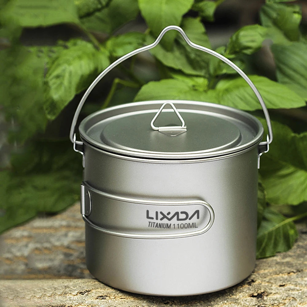 Lixada Ultralight Titanium Pot