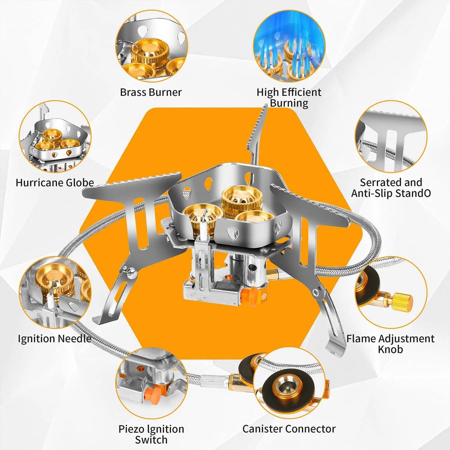 9900W Big Power Camping Gas Stove