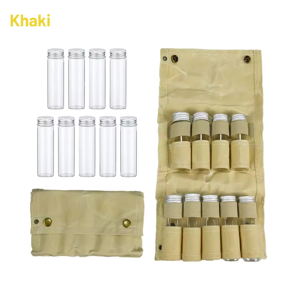 Waxed Canvas Spice Bag