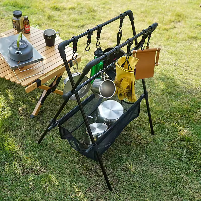 Foldable Camping Storage Rack